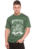 Motorcycles Men's Bamboo Viscose/Organic Cotton Short Sleeve Graphic T-Shirt - The7Letter