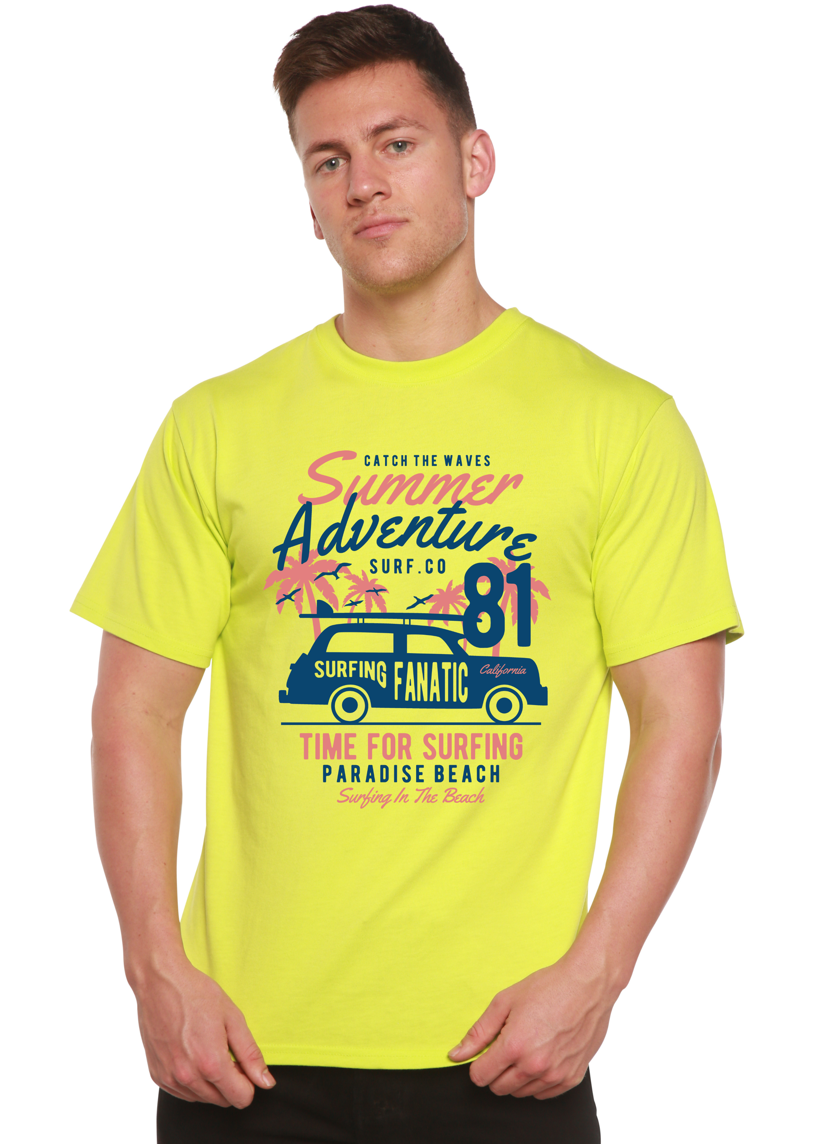 Sammer Adventure Spun Bamboo® Men's Bamboo Viscose/Organic Cotton Short Sleeve Graphic T-Shirt - The7Letter