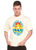 Paradise Beach 1983 Men's Bamboo Viscose/Organic Cotton Short Sleeve Graphic T-Shirt - The7Letter