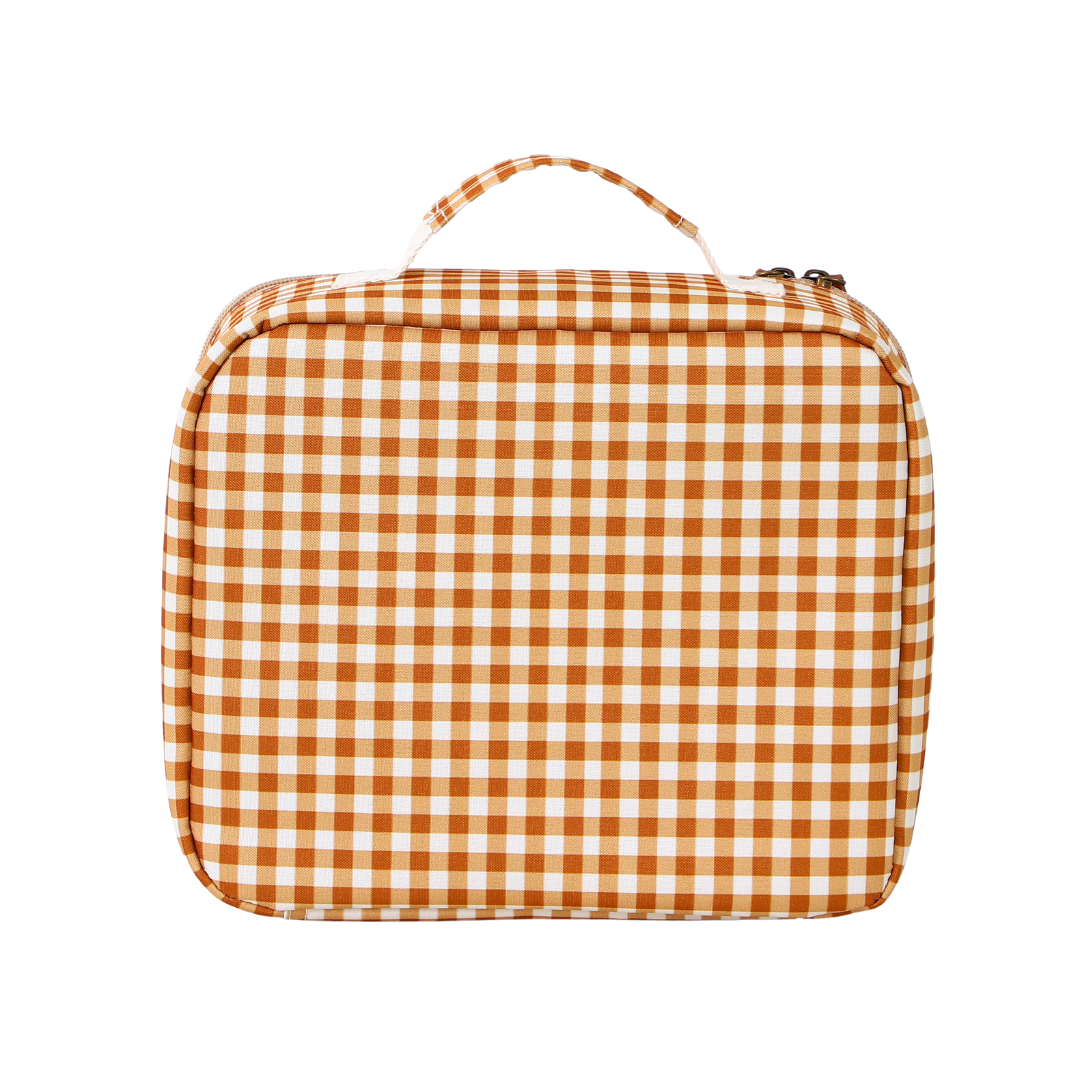 Insulated Lunch Bag | Sienna Gingham - The7Letter