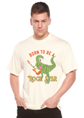 Born To Be A Rock Star Men's Bamboo Viscose/Organic Cotton Short Sleeve Graphic T-Shirt - The7Letter