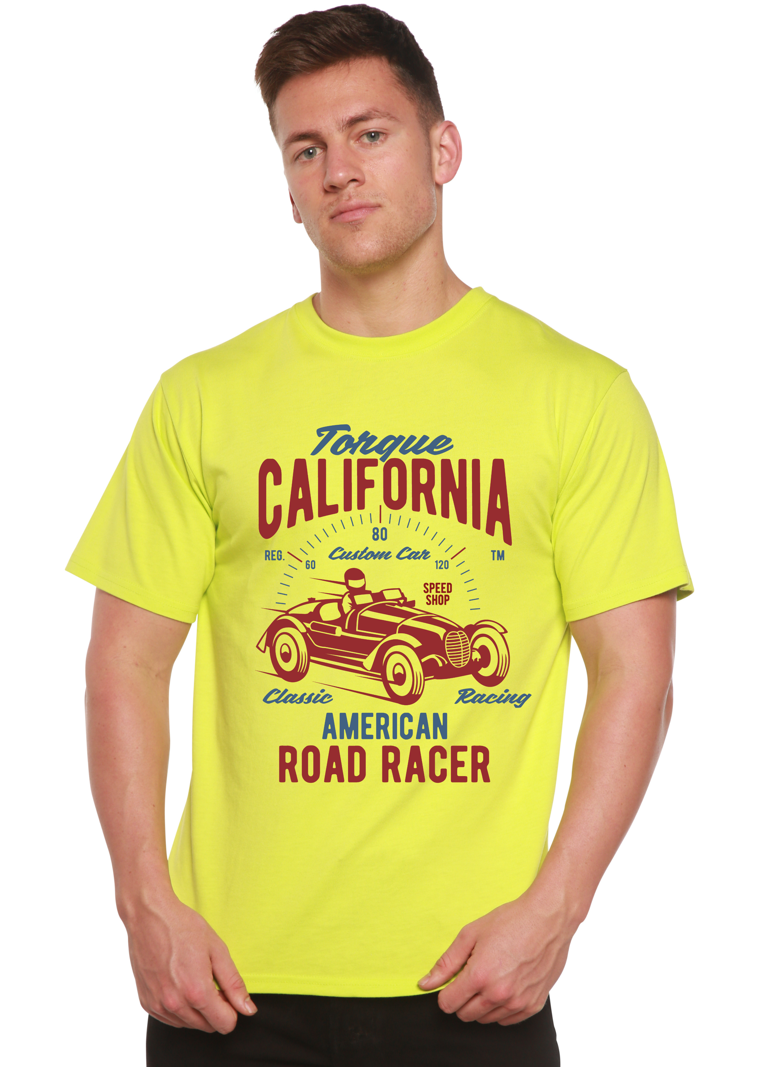 Torque California Spun Bamboo® Men's Bamboo Viscose/Organic Cotton Short Sleeve Graphic T-Shirt - The7Letter