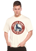 Roller Derby Spun Bamboo® Men's Bamboo Viscose/Organic Cotton Short Sleeve Graphic T-Shirt - The7Letter