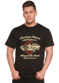 American Classic Men's Bamboo Viscose/Organic Cotton Short Sleeve Graphic T-Shirt - The7Letter
