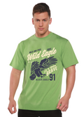 Wild Eagle Spun Bamboo® Men's Bamboo Viscose/Organic Cotton Short Sleeve Graphic T-Shirt - The7Letter