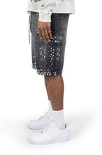 Rebel Denim Jorts en jean délavé effet givré - Black Sand