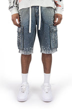 Rebel Denim Frosty Denim Jorts - Black Sand