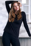 Women's Bamboo Lounge Long Sleeve T-Shirt - The7Letter