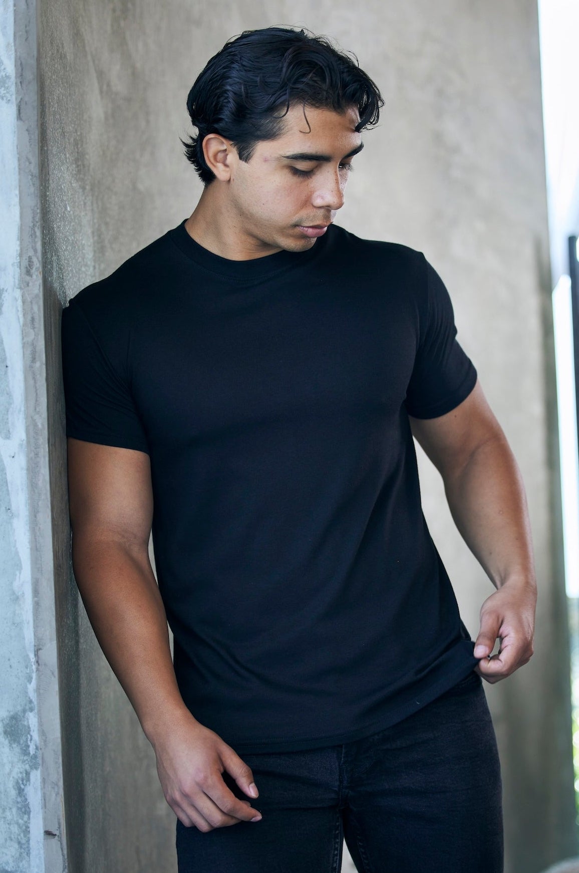 The Original Men's Bamboo Viscose/Organic Cotton Short Sleeve T-Shirt - Classic Cut - The7Letter
