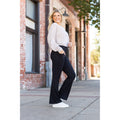 Vanessa - Legging bootcut noir - 27