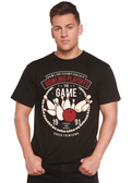 Bowling Playoffs Men's Bamboo Viscose/Organic Cotton Short Sleeve Graphic T-Shirt - The7Letter