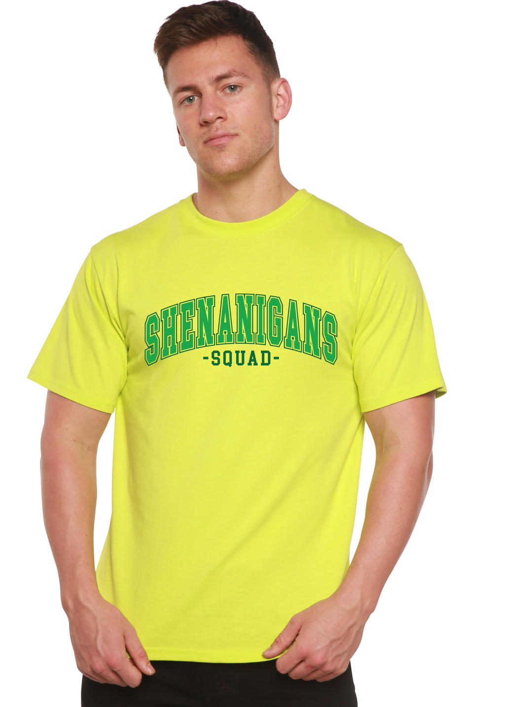 Shenanigans Squad Unisex Bamboo/Cotton Graphic T-Shirt - The7Letter