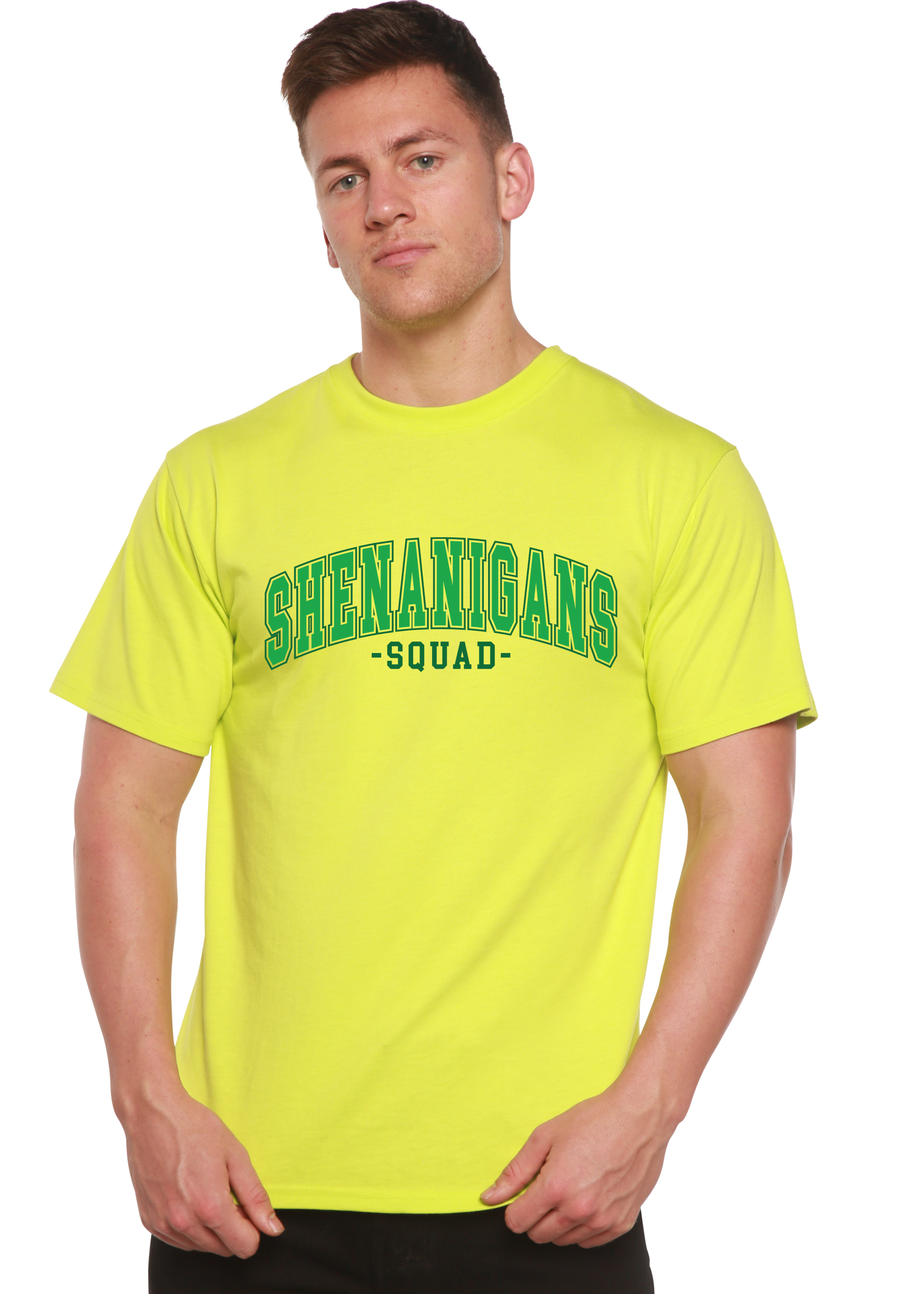 Shenanigans Squad Unisex Bamboo/Cotton Graphic T-Shirt - The7Letter