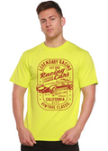 Legendary Racing Cars Men's Bamboo Viscose/Organic Cotton Short Sleeve Graphic T-Shirt - The7Letter