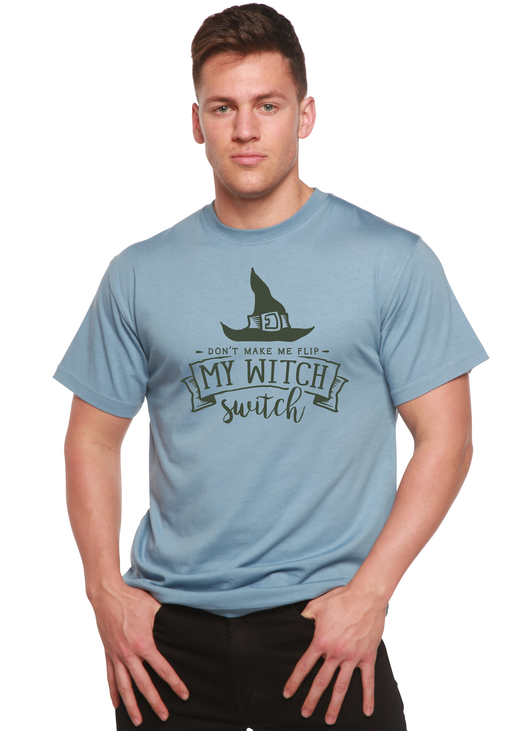 My Witch Unisex Bamboo Viscose/Organic Cotton Short Sleeve Graphic T-Shirt - The7Letter