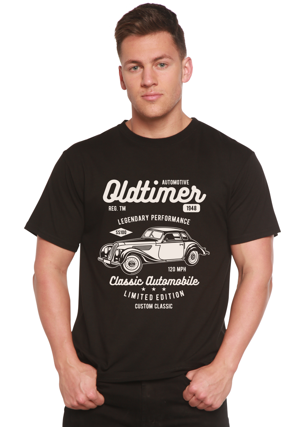 Oldtimer Spun Bamboo® Men's Bamboo Viscose/Organic Cotton Short Sleeve Graphic T-Shirt - The7Letter