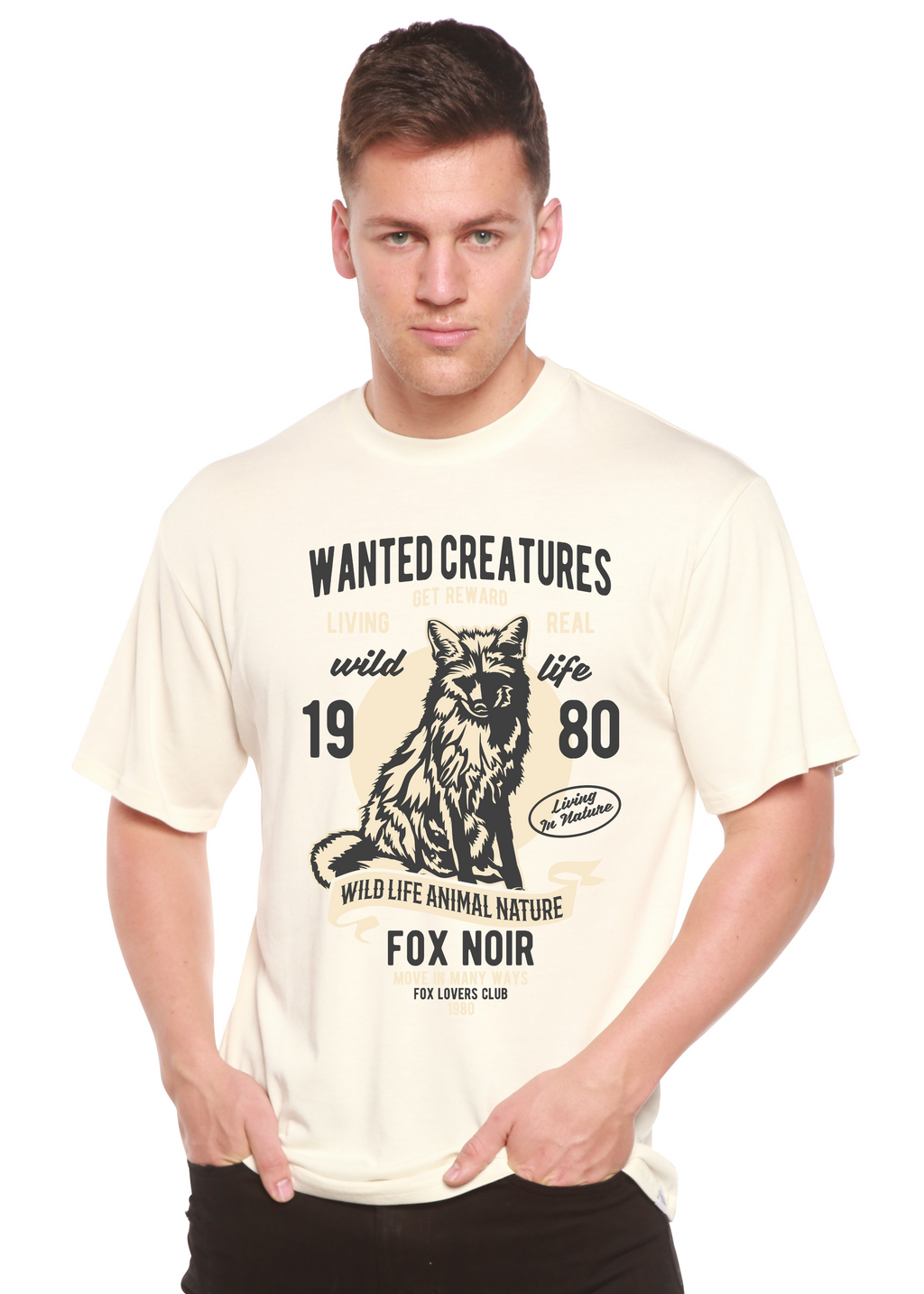Wanted Creature Spun Bamboo® Men's Bamboo Viscose/Organic Cotton Short Sleeve Graphic T-Shirt - The7Letter