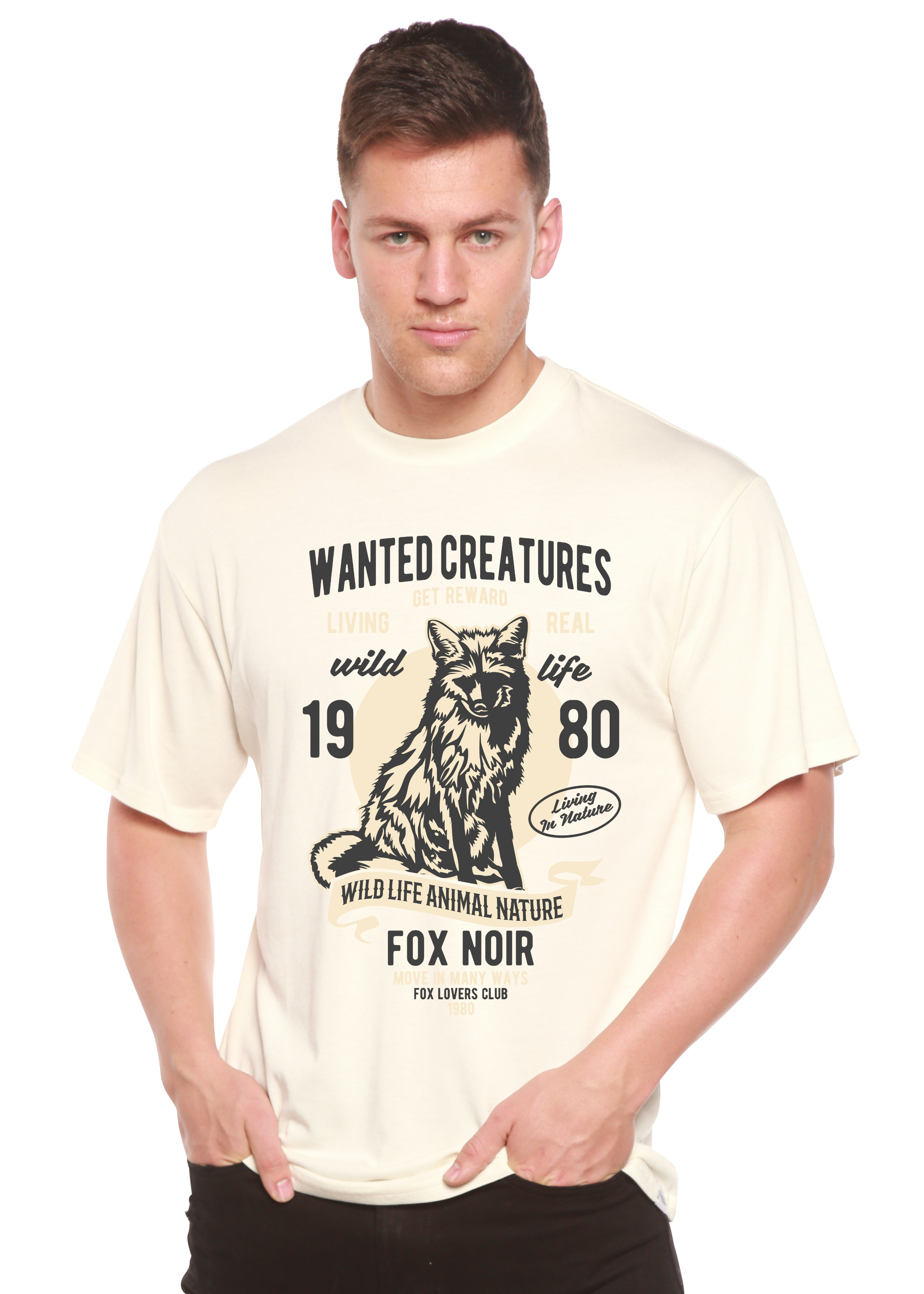 Wanted Creature Spun Bamboo® Men's Bamboo Viscose/Organic Cotton Short Sleeve Graphic T-Shirt - The7Letter