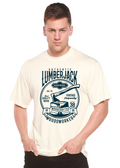 Authentic Lumberjack Men's Bamboo Viscose/Organic Cotton Short Sleeve Graphic T-Shirt - The7Letter