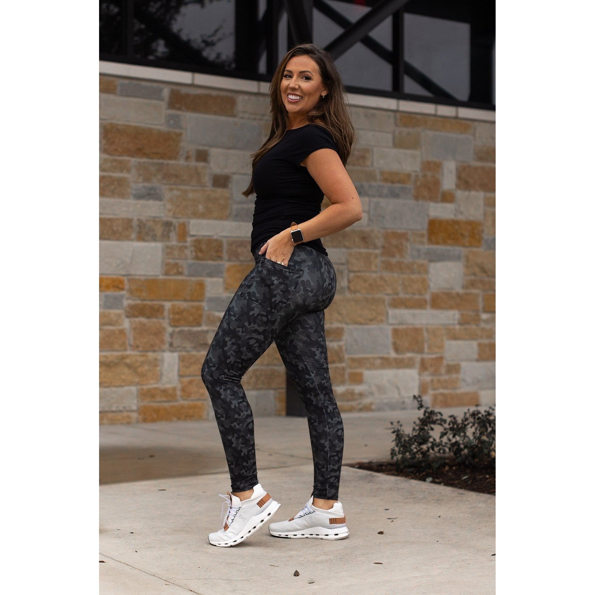 Legging long camouflage militaire