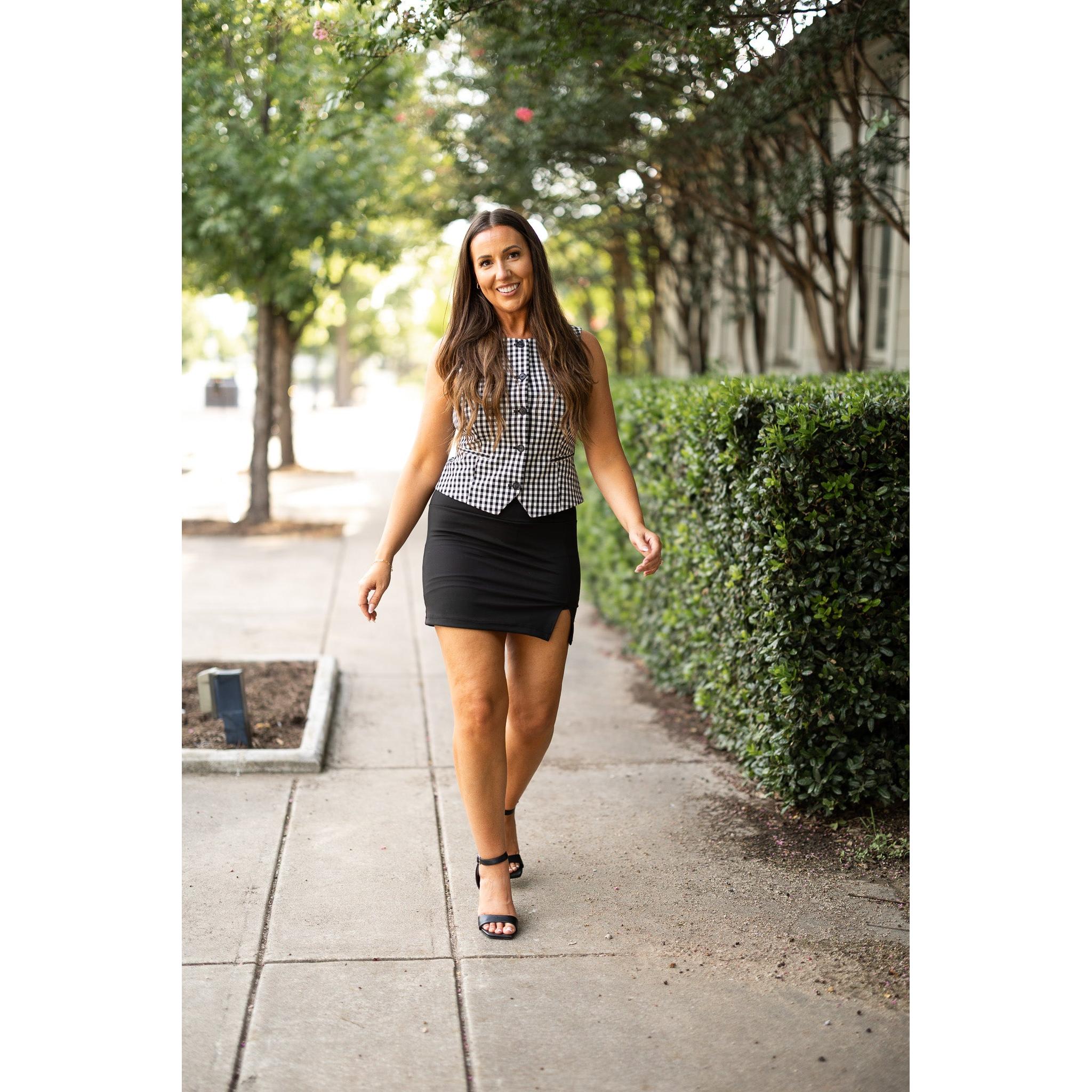 Savannah - Luxuriöser A-Linien-Skort zum Modellieren