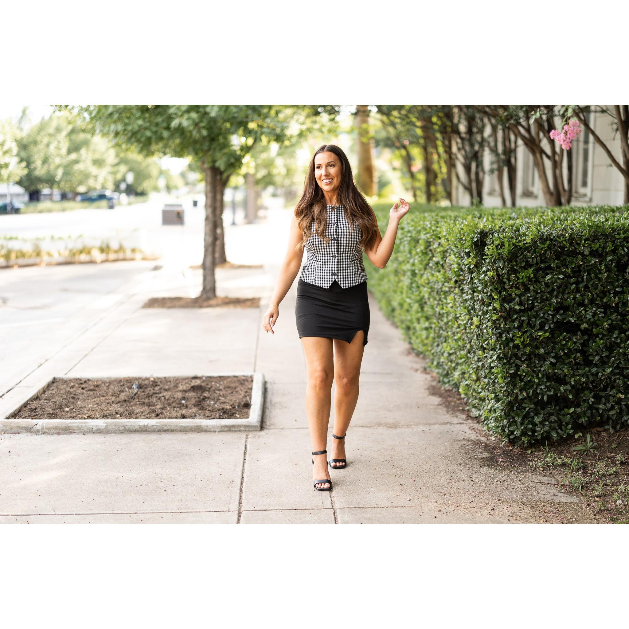 Savannah - Luxuriöser A-Linien-Skort zum Modellieren