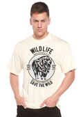 Wild Life Spun Bamboo® Men's Bamboo Viscose/Organic Cotton Short Sleeve Graphic T-Shirt - The7Letter