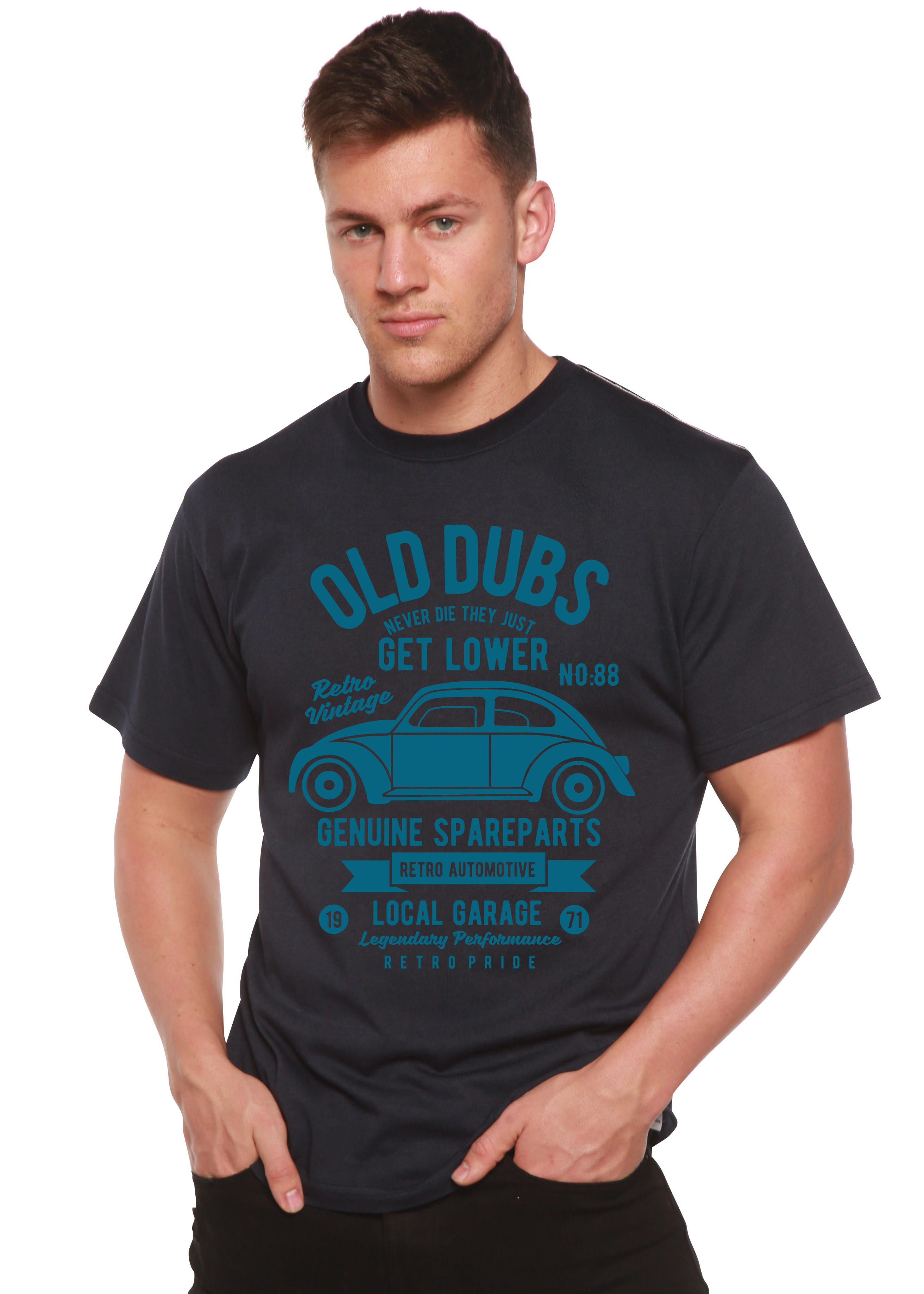 Old Dubs Spun Bamboo® Men's Bamboo Viscose/Organic Cotton Short Sleeve Graphic T-Shirt - The7Letter
