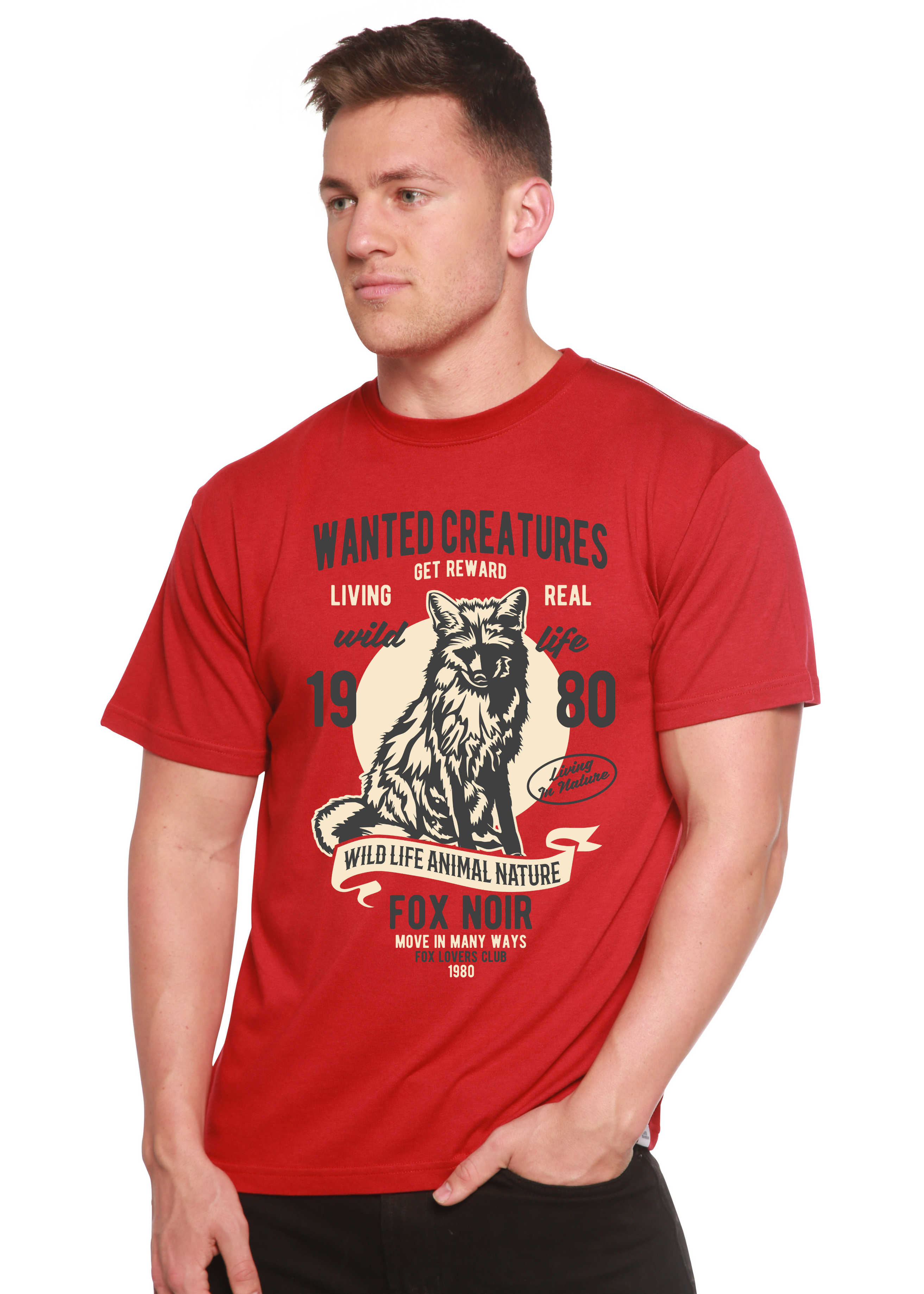 Wanted Creature Spun Bamboo® Men's Bamboo Viscose/Organic Cotton Short Sleeve Graphic T-Shirt - The7Letter