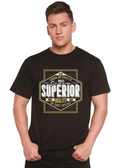 Superior Quality Men's Bamboo Viscose/Organic Cotton Short Sleeve Graphic T-Shirt - The7Letter