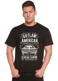Outlaw American Muscle Spun Bamboo® Men's Bamboo Viscose/Organic Cotton Short Sleeve Graphic T-Shirt - The7Letter