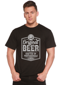 Original Beer Men's Bamboo Viscose/Organic Cotton Short Sleeve Graphic T-Shirt - The7Letter