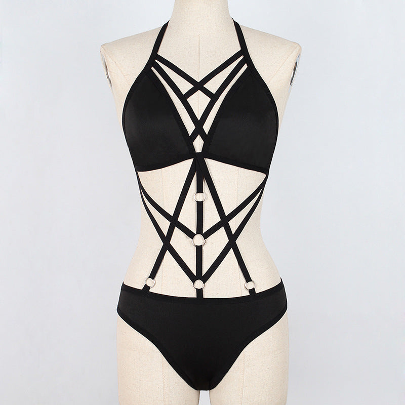 Sexy Elastischer Bodysuit