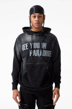 Jordan Craig Paradise Field Tech Cargo Hoodie - Noir