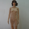 Robe sans manches en crochet faite à la main pour femme, par-dessus de maillot de bain, vêtement de protection solaire pour l'été