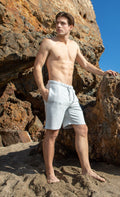 Clearance Men's Bamboo Viscose Fleece Lounge Shorts - The7Letter