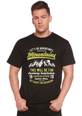 Let's Go Adventure Men's Bamboo Viscose/Organic Cotton Short Sleeve Graphic T-Shirt - The7Letter