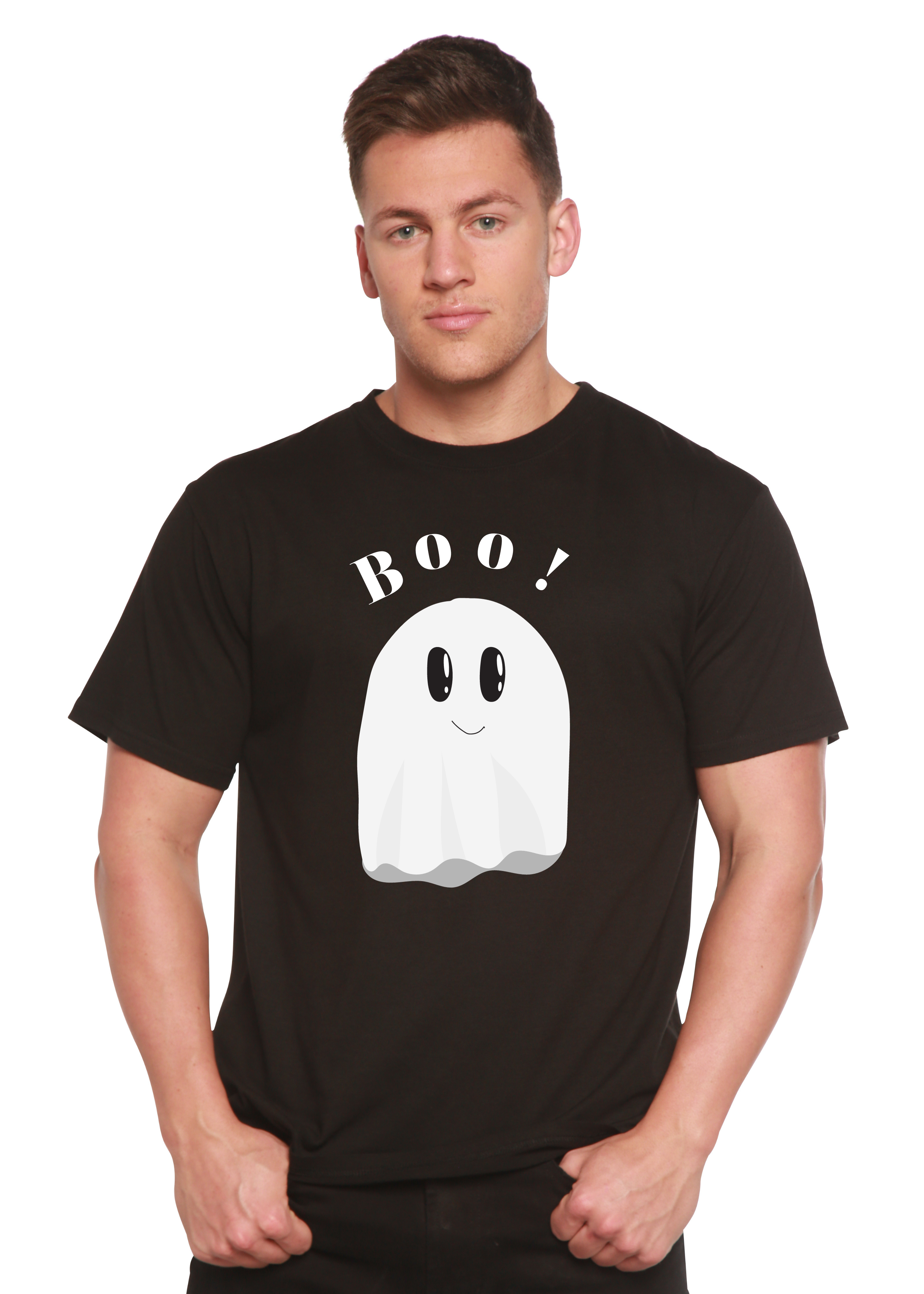 Boo Men's Bamboo Viscose/Organic Cotton Short Sleeve Graphic T-Shirt - The7Letter