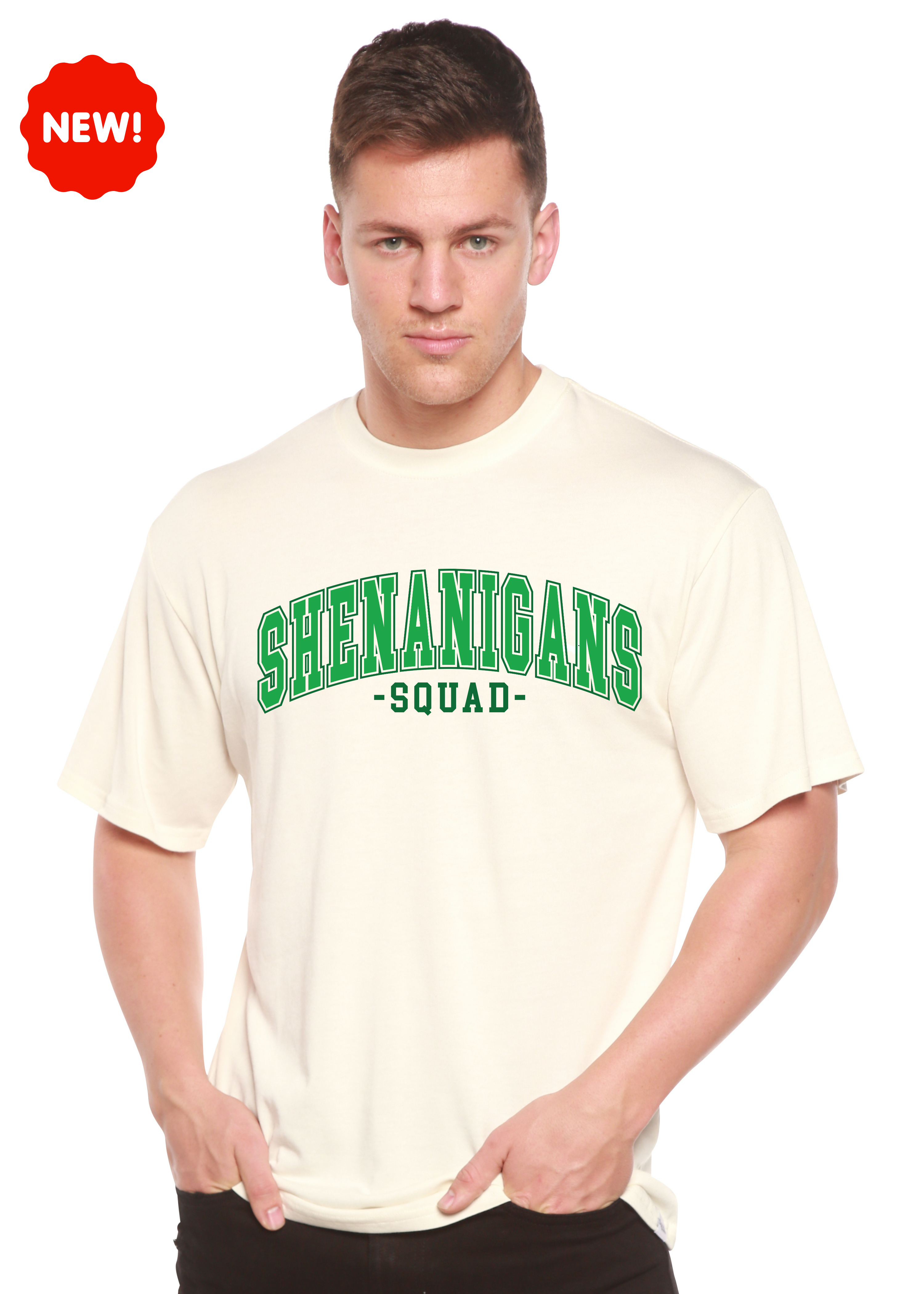 Shenanigans Squad Unisex Bamboo/Cotton Graphic T-Shirt - The7Letter