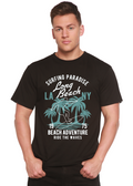 Beach Adventure Men's Bamboo Viscose/Organic Cotton Short Sleeve Graphic T-Shirt - The7Letter