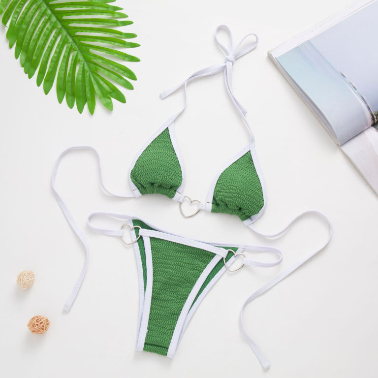 Maillots de bain sexy, bikini dos nu, taille basse, maillot de bain d'été pour la plage