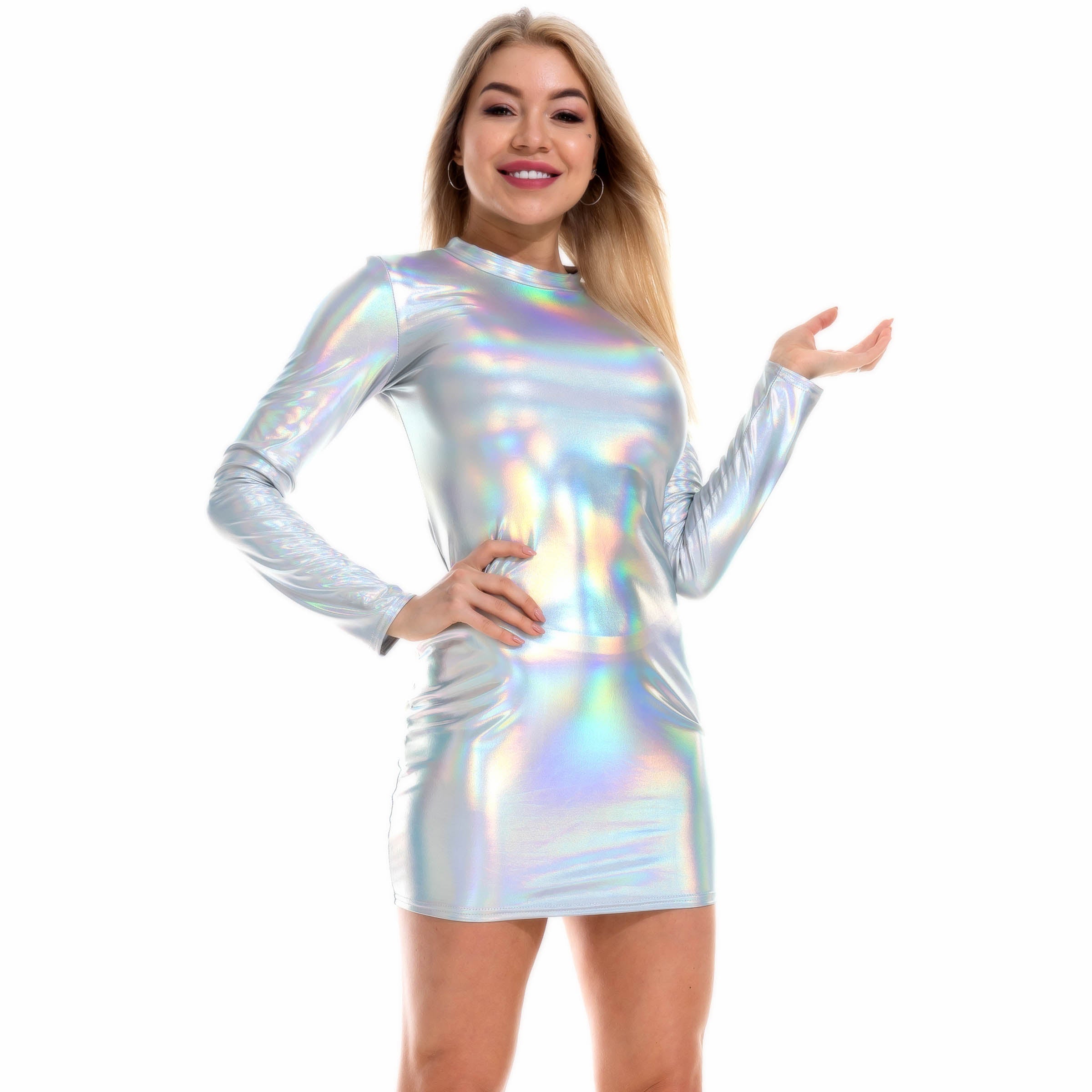 Robe à manches longues mode en une pièce