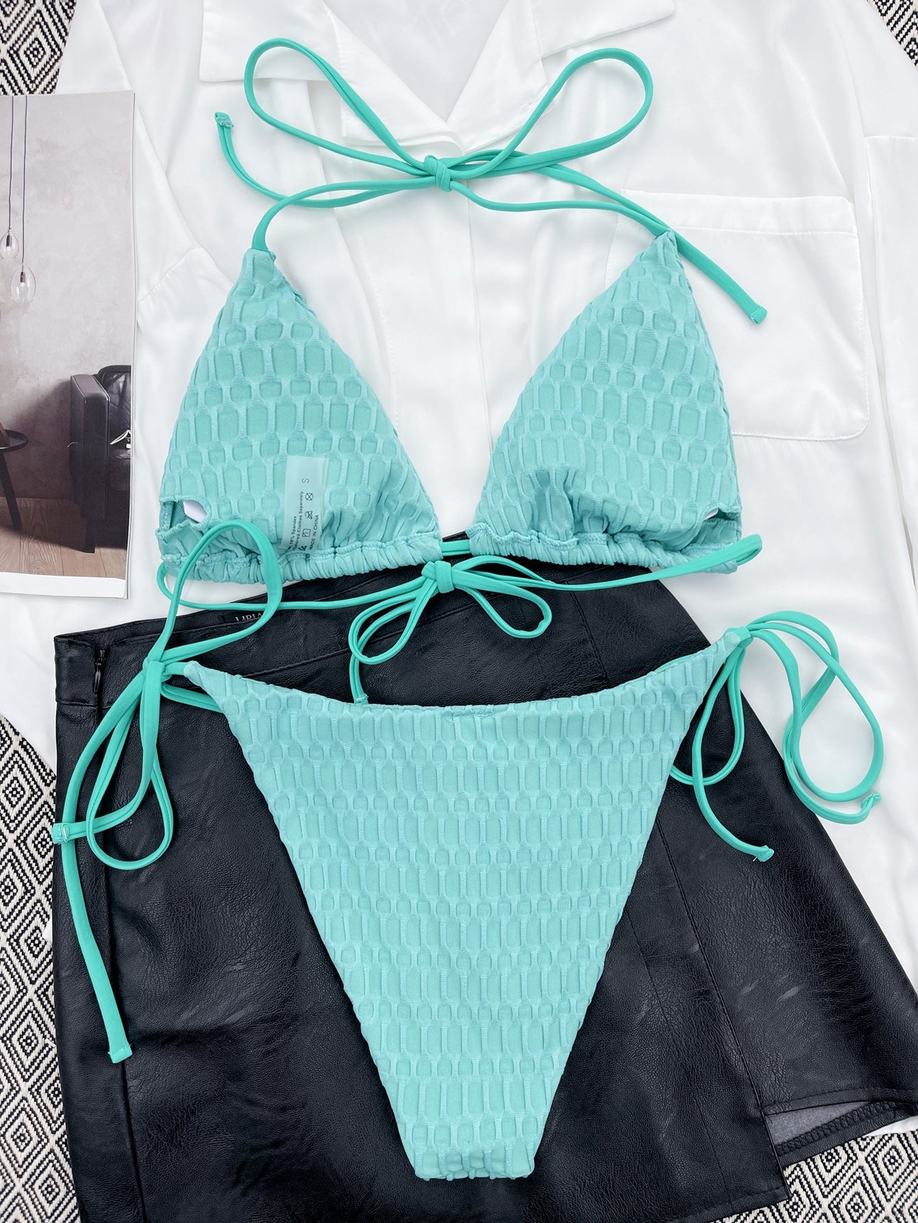 Triangel-Bikini Badeanzug
