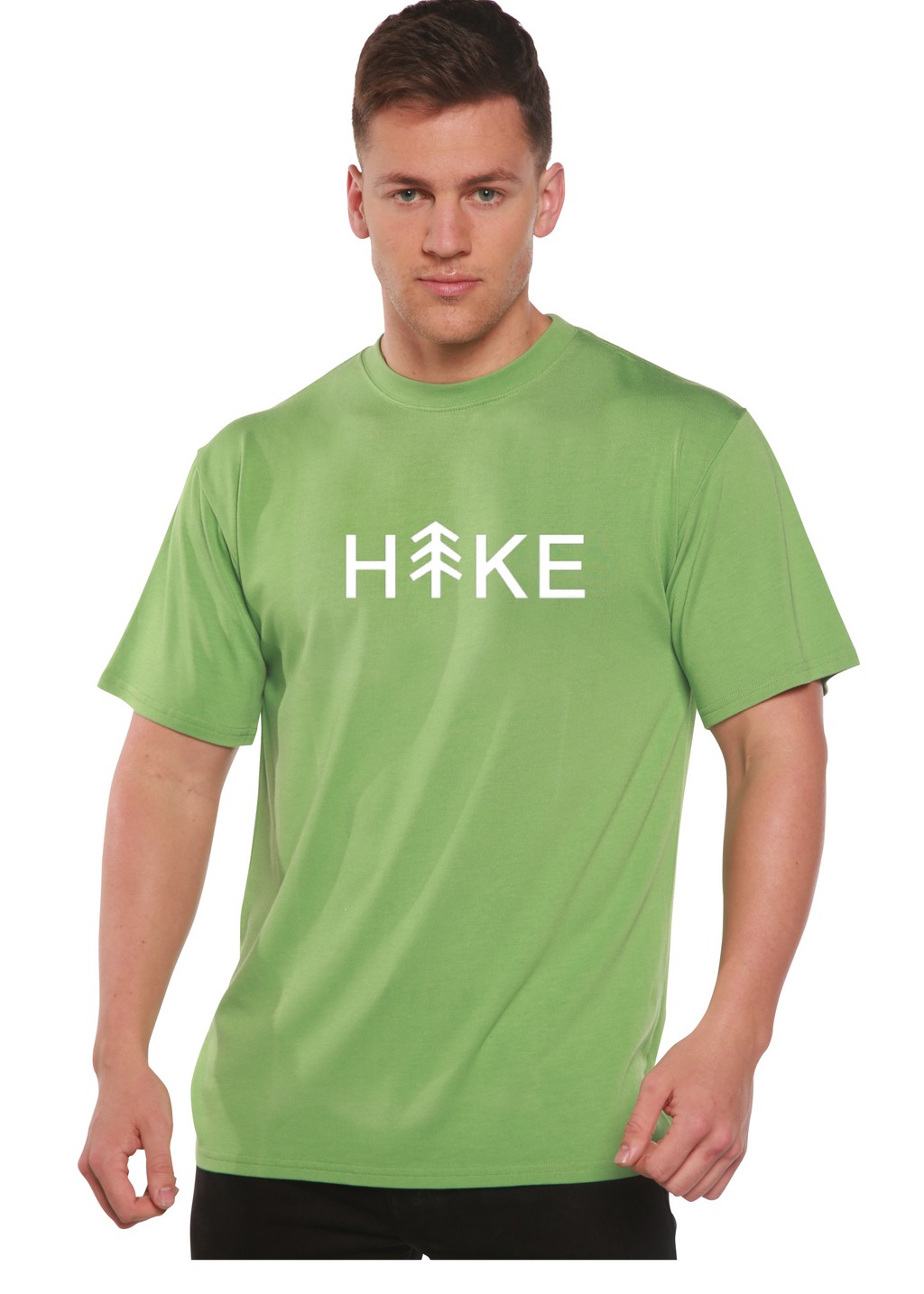 Hike Men's Bamboo Viscose/Organic Cotton Short Sleeve Graphic T-Shirt - The7Letter