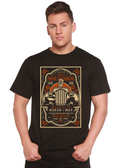 Vintage Car Spun Bamboo® Men's Bamboo Viscose/Organic Cotton Short Sleeve Graphic T-Shirt - The7Letter