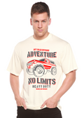 No Limits Spun Bamboo® Men's Bamboo Viscose/Organic Cotton Short Sleeve Graphic T-Shirt - The7Letter