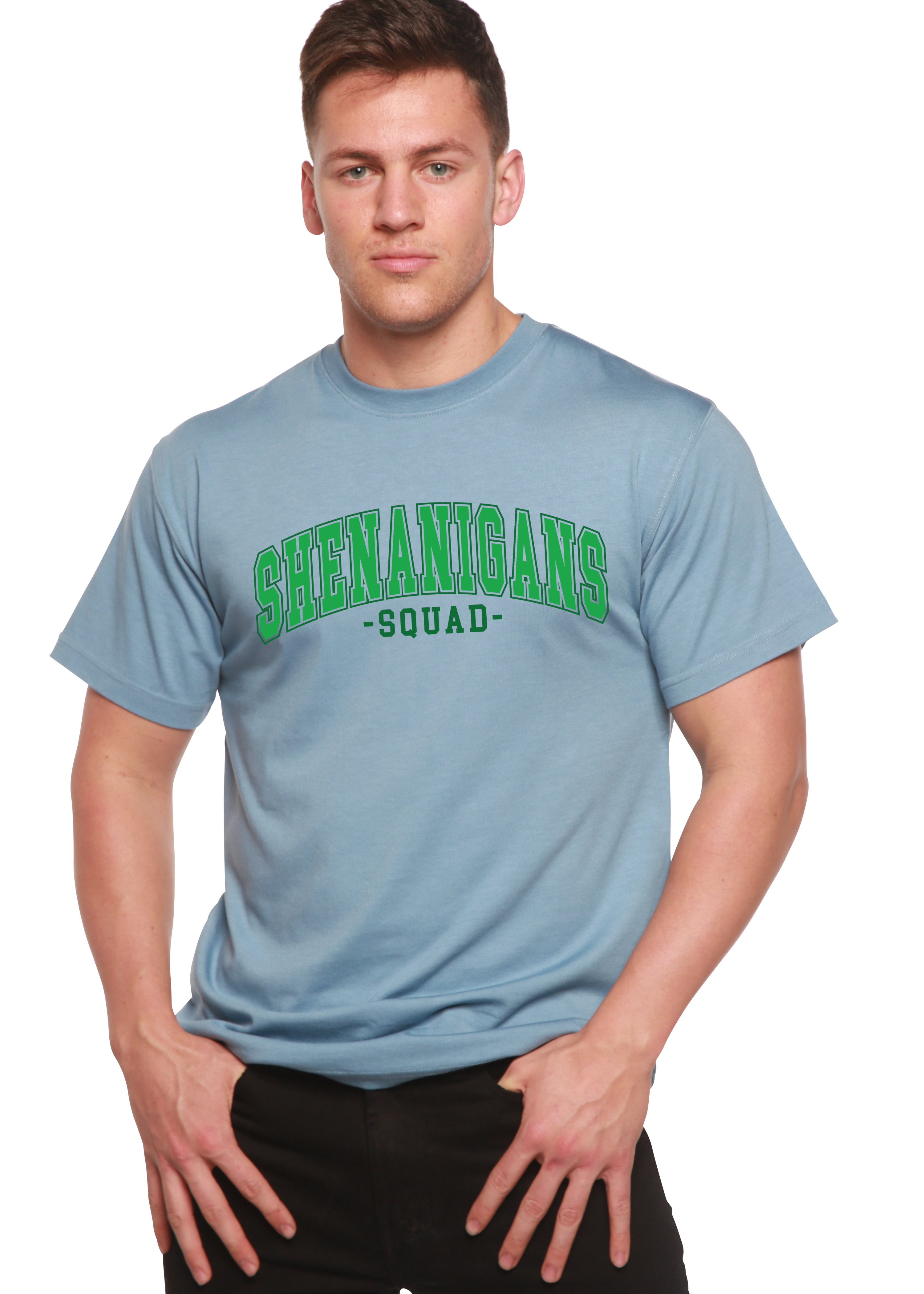 Shenanigans Squad Unisex Bamboo/Cotton Graphic T-Shirt - The7Letter