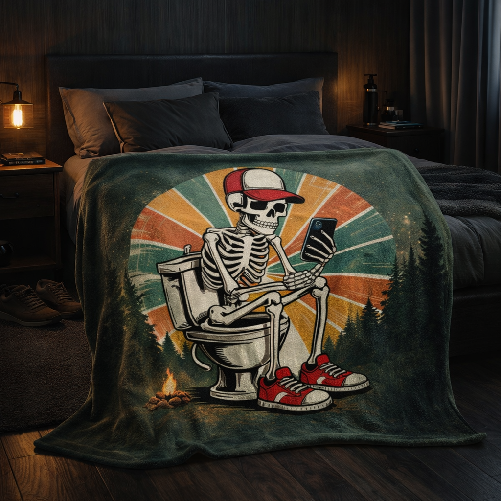 Dad Doing Sh*t Blanket