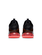 Nike Mens Air Max 270 Black/Black-Hot Punch
