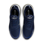 Nike Air Max 270 pour homme - Bleu marine/Blanc